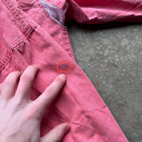 Vintage Jonathan Stone Native Waves Pink Hooded Jacket XL Sunland Vanilla Shops - Picture 12 of 12